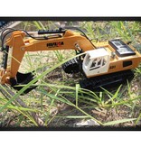 Huina Grúa excavadora RC con control remoto - Máquina de juguete controlable a escala 1:24 Controlada por radio - Copy