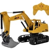 IWORK Grúa excavadora RC con control remoto - Máquina de juguete controlable a escala 1:24 Controlada por radio - Copy - Copy