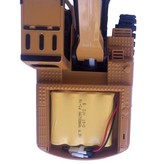 IWORK RC Graafmachine Kraan met Afstandsbediening - Bestuurbaar Speelgoed Machine Radiografisch Metaallegering