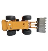 Huina Trattore per escavatore RC con telecomando - Macchina giocattolo controllabile in lega metallica radiocomandata in scala 1:18
