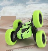 MagiDeal RC Car with Remote Control - Off Road Controllable Toy Double Sided Car Radio Controlled Green