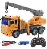 JIMITU Crane with Remote Control - Radio Controlled Toy Machine at 1:32 Scale