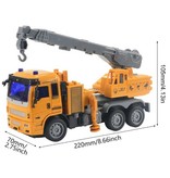 JIMITU Crane with Remote Control - Radio Controlled Toy Machine at 1:32 Scale