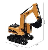 JIMITU Żuraw koparki z pilotem — sterowana maszyna do zabawek w skali 1:32