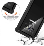 Stuff Certified® Custodia paraurti Samsung Galaxy Note 20 Protezione a 360° - Cover per tutto il corpo Armatura nera rossa
