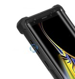 Stuff Certified® Samsung Galaxy Note 10 Plus Bumper Case 360° Protection - Full Body Cover Armor Negro Rojo