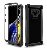 Stuff Certified® Custodia paraurti per Samsung Galaxy S10 Protezione a 360° - Cover per il corpo completa, armatura nera