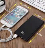 Dolsyulth Mini telecamera di sicurezza Power Bank 5000mAh - Videocamera HD con rilevamento del movimento nero