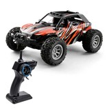 OUZEY Mini RC Off-Road Pickup Truck with Remote Control - High Speed Drift Stunt Car at 1:32 Scale Green