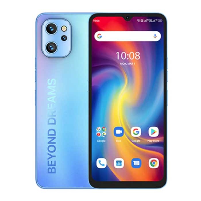 Smartphone A13 Pro Galaxy Bleu - SIM débloqué gratuit - 4 Go de RAM - 128 Go de stockage - Appareil photo 48MP - Batterie 5150mAh