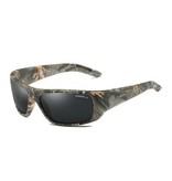DUBERY Polarized Sports Sunglasses for Men - Retro Sunglasses Driving Shades Autumn Blue