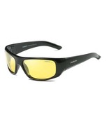 DUBERY Polarized Sports Sunglasses for Men - Retro Sunglasses Driving Shades Autumn Black