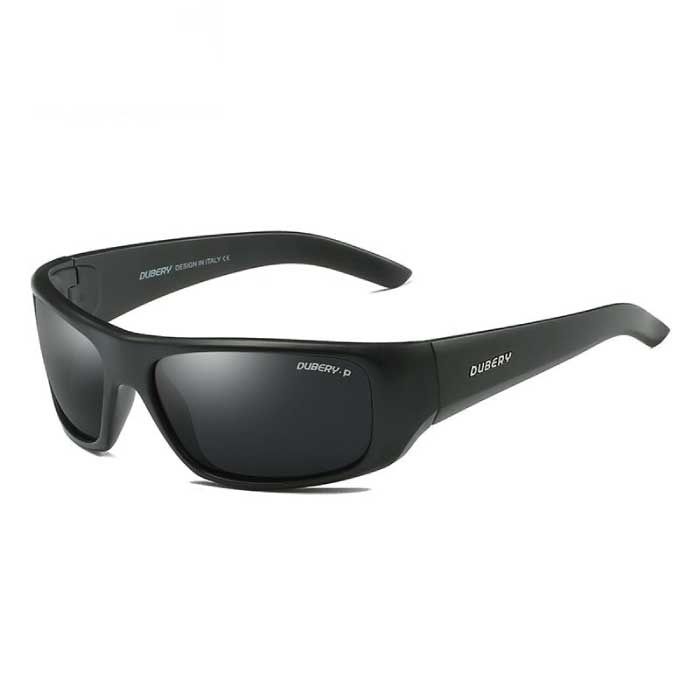 Lunettes de soleil de sport polarisées pour hommes - Lunettes de soleil rétro Driving Shades Black