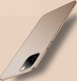 USLION Coque Magnétique Ultra Mince pour iPhone 13 Mini - Coque Rigide Mat Or