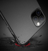 USLION iPhone 13 Mini Magnetic Ultra Thin Case - Harte Matte Hülle Dunkelblau