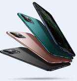 USLION iPhone 13 Mini Magnetic Ultra Thin Case - Harte Matte Hülle Dunkelblau