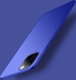 USLION Coque Magnétique Ultra Mince pour iPhone 13 Pro Max - Coque Rigide Mat Bleu Foncé