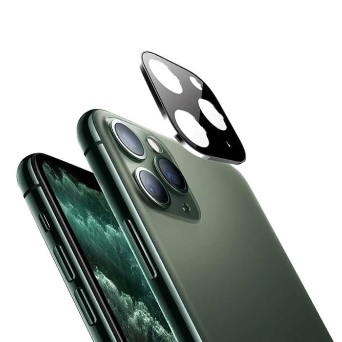 Protector De La Lente Cámara Para El iPhone 12 13 Pro Max Anillo De Metal  Vidrio Templado En 11 12mini Cubierta