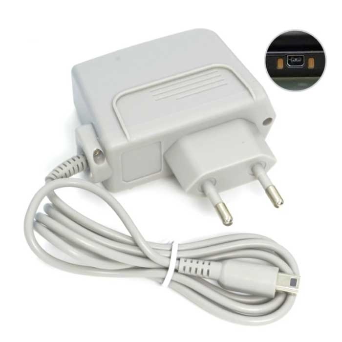 Nintendo DS Plug Charger - Wall Charger Wallcharger AC Home Charger Adapter Blanc