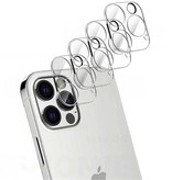 Stuff Certified® Paquete de 4 cubiertas de lente de cámara de vidrio templado para iPhone 12 - Protección a prueba de golpes