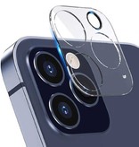 Stuff Certified® Confezione da 4 copriobiettivo per fotocamera in vetro temperato per iPhone 12 - Protezione della custodia antiurto