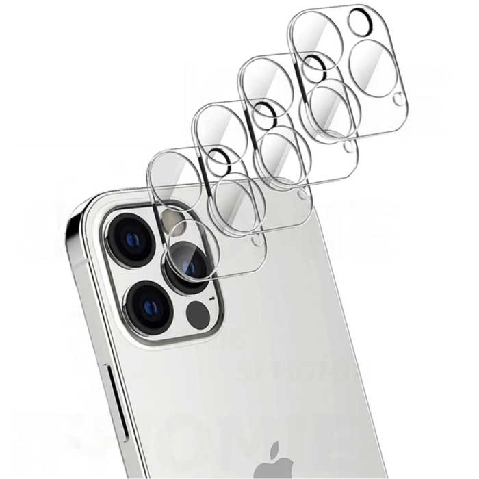 4-pak iPhone 13 osłona obiektywu ze szkła hartowanego — ochrona przed wstrząsami