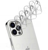 Stuff Certified® Paquete de 4 cubiertas de lente de cámara de vidrio templado para iPhone 13 Pro - Protección a prueba de golpes
