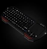 SeenDa Mini Backlit Wireless Keyboard - QWERTY 2.4GHz for Media Player Windows MacOS Android
