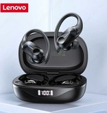 Lenovo Auriculares inalámbricos LP7S - Auriculares con control táctil Bluetooth 5.3 Negro