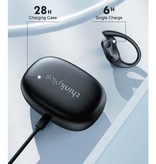 Lenovo Écouteurs sans fil LP7S - Écouteurs à commande tactile Bluetooth 5.3 Noir
