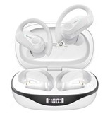 Lenovo Auriculares inalámbricos LP7S - Auriculares con control táctil Bluetooth 5.3 Blanco