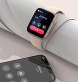 COLMI P45 Smartwatch Bracelet en Silicone Fitness Sport Activité Tracker Montre Android iOS Noir