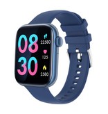 COLMI P45 Smartwatch Siliconen Bandje Fitness Sport Activity Tracker Horloge Android iOS Zwart