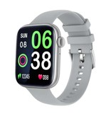 COLMI P45 Smartwatch Pasek silikonowy Fitness Sportowy zegarek do śledzenia aktywności Android iOS Czarny