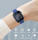 COLMI P45 Smartwatch Bracelet en Silicone Fitness Sport Activité Tracker Montre Android iOS Bleu