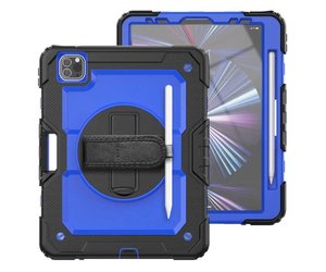 Étui Armor pour iPad 10,2 avec béquille/dragonne/porte-stylo