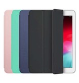 Stuff Certified® Samsung Galaxy Tab A8 10,5" (2021) Składany Pokrowiec Tri-Fold - Etui z Podpórką Granatowe