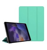 Stuff Certified® Samsung Galaxy Tab A8 10,5" (2021) Składany Pokrowiec Tri-Fold - Etui z Podpórką Granatowe