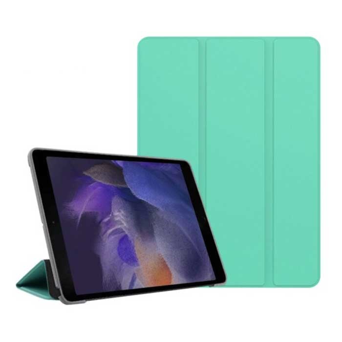 Samsung Galaxy Tab A8 10.5" (2021) Tri-Fold Cover pieghevole - Custodia con cavalletto Navy Green