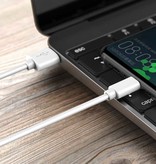 HICUTE Kabel ładujący USB-C 1 metr - Kabel do szybkiego ładowania ładowarki 6A/66W Biały