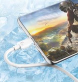 HICUTE Cavo di ricarica USB-C da 2 metri - Cavo dati per caricabatterie a ricarica rapida 6A/66W Bianco