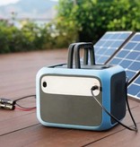 Bluetti 500Wh/300W Charging Station - AC/DC Generator Solar Battery Charger Black