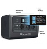 Bluetti EB70 Charging Station 716Wh - 1000W AC/DC Generator Solar MPPT Battery Charger Blue