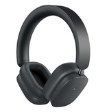 Baseus Auriculares H1 Híbridos Inalámbricos con Micrófono - Auriculares Inalámbricos Bluetooth 5.2 Negro