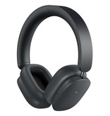 Baseus Casque sans fil hybride H1 avec microphone - Casque sans fil Bluetooth 5.2 Noir