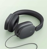 Baseus H1 Hybrid Wireless Kopfhörer mit Mikrofon – Bluetooth 5.2 Wireless Headset Schwarz