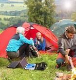 Suaoki Solar Oplader met 9 Zonnepanelen 60W voor Laptops -2 Oplaadpoorten / 10-in-1 Laptop Lader op Zonne-energie