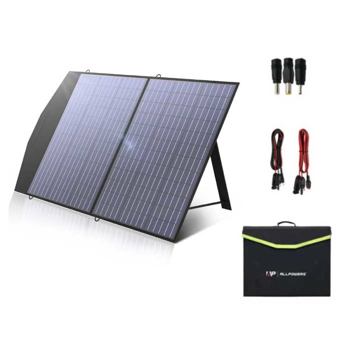 Cargador Solar 18V/60W - Salida MC4 - Panel Solar Plegable - Cargador Solar