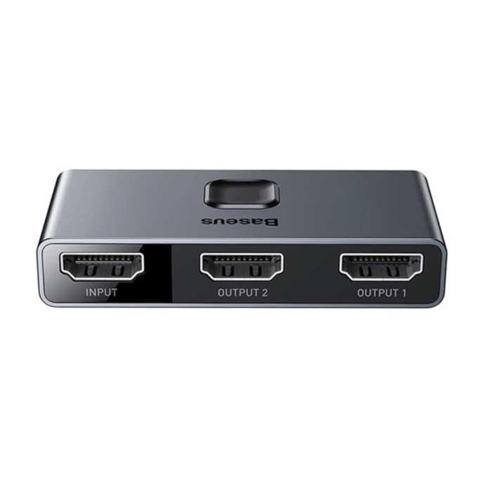 Commutateur HDMI Adaptateur Convertisseur Splitter 2 en 1 - 4K @ 30Hz
