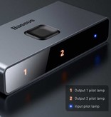 Baseus Adattatore convertitore splitter HDMI Switch 2 in 1 - 4K @ 30Hz